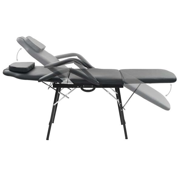 Fauteuil de soins visage Confort Noir