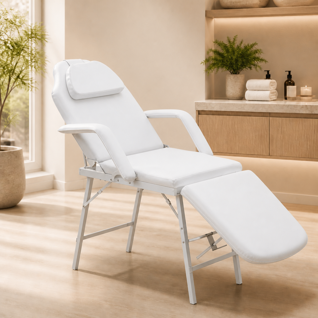 Fauteuil de soins visage Confort Blanc