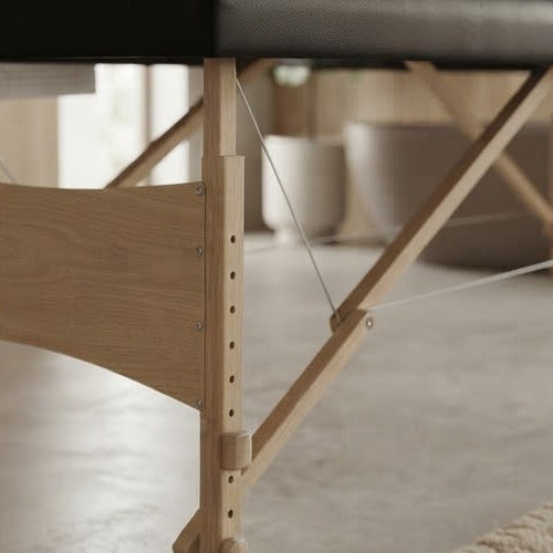 Table de massage pliante Essentiel Bois Noir