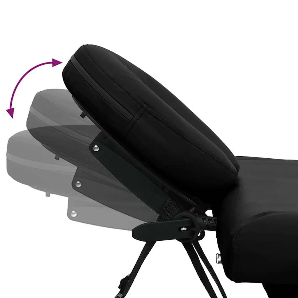 Table de massage pliante Prestige Aluminium Noir