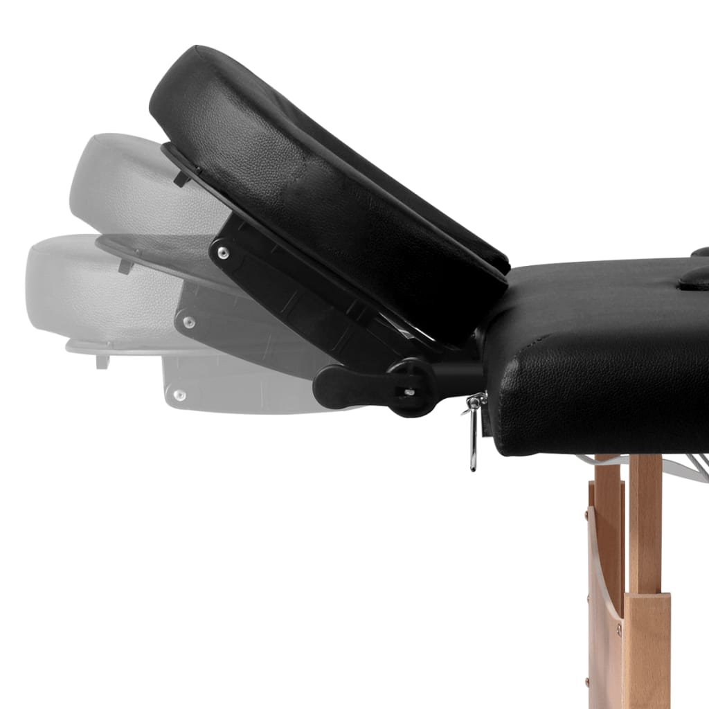 Table de massage pliante Prestige Bois Noir