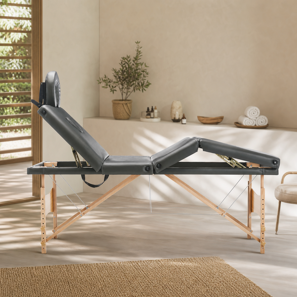 Table de massage pliante Prestige Bois Anthracite