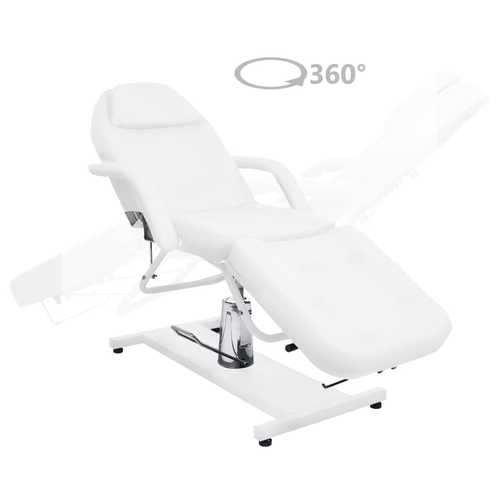 Table de massage fixe inclinable Signature Blanc