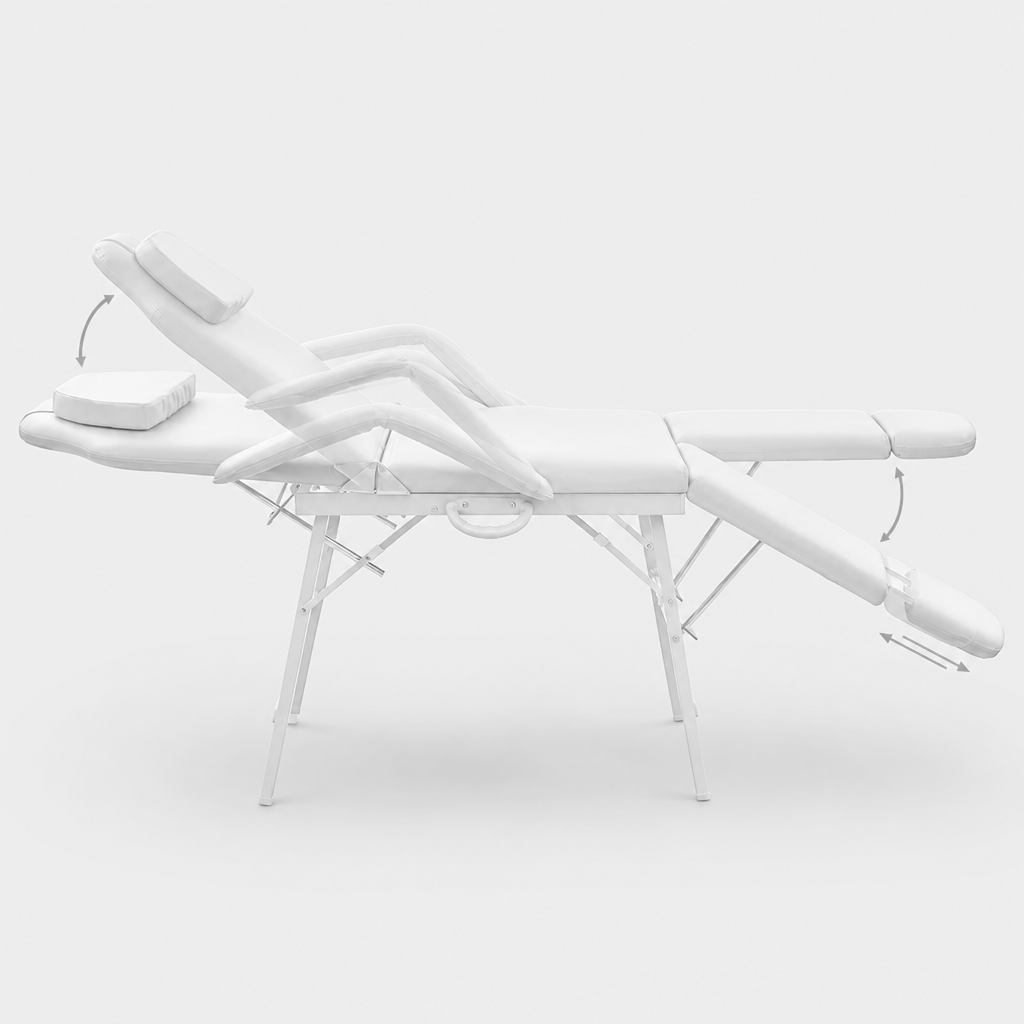 Fauteuil de soins visage Prestige Blanc