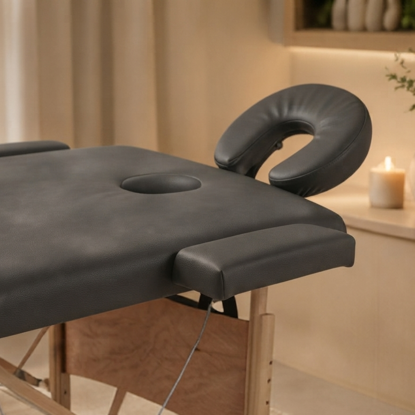 Table de massage pliante Prestige Bois Anthracite