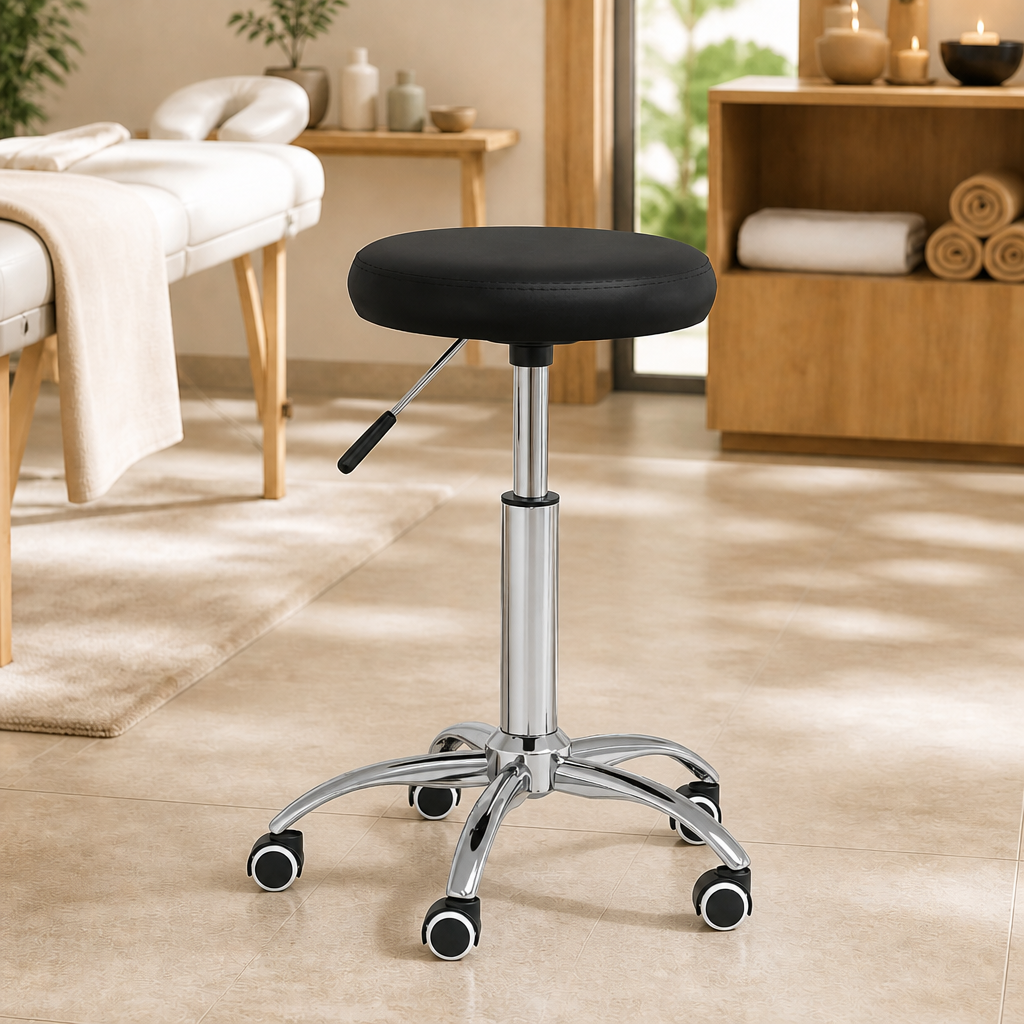 Tabouret de massage Similicuir Noir