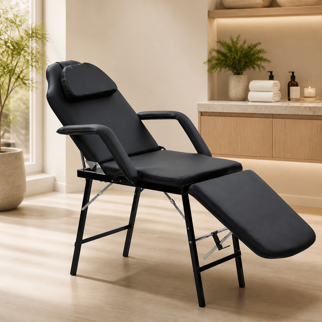 Fauteuil de soins visage Confort Noir
