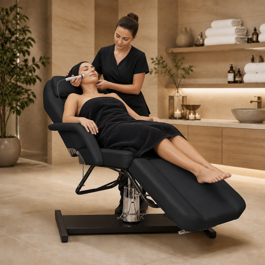 Table de massage fixe inclinable Signature Noir