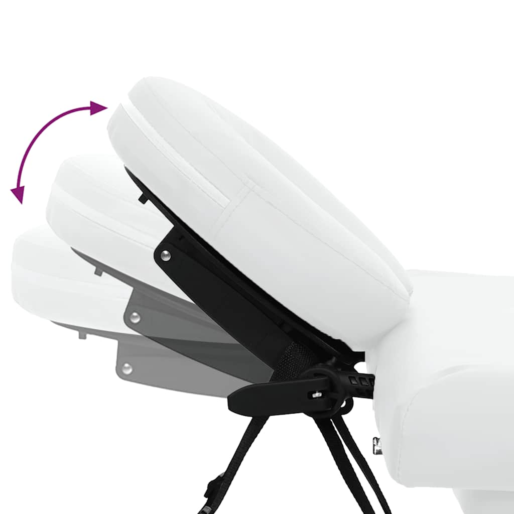 Table de massage pliante Prestige Aluminium Blanc Crème